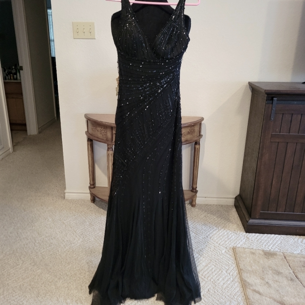 Jessica Black Sequence Evening Formal